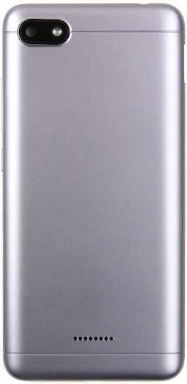 Συμβατή Πίσω Κάλυμμα Xiaomi Redmi 6a – Γκρι Oem