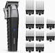 Babyliss Precision Pro Επαναφορτιζόμενη Κουρευτική Μηχανή Γκρι E815E