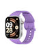 Xiaomi Band 10 Pro Redmi Watch 6 5 Monochrome Vertical Striped Silicone Buckle Purple