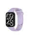 Xiaomi Band 10 Pro/9 Pro Redmi Watch 6 5 4 Xdfind Monochrome Black Buckle Watch Strap Silicone Purple