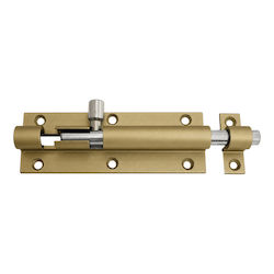 Heavy Duty Aluminium Bolt 80mm Anodized Gold Me...