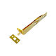 Eingelassener Türgriff Haken Messing 90cm Gold ...
