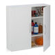 Relaxdays Dulap de baie 60x20x60cm Alb