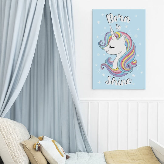 Caravelshop Kids Wall Art Canvas 70x50cm