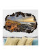 Dreidimensionales Wandsticker Tarbat Ness Portmachomack Schottland 60x90cm