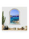 Dreidimensionales Wandsticker & Wandgemälde Türkisene Wasser 60x90cm