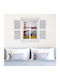 Dreidimensionales Wandsticker Golden Bridge San Francisco 75x100cm