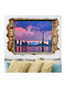 Dreidimensionales Wandsticker Toronto 60x90cm