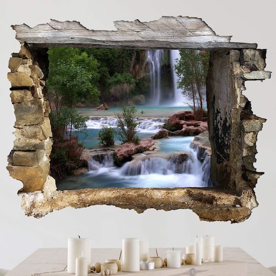 Dreidimensionales Wandsticker Nationalpark 75x100cm