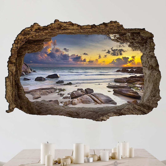 3D Wandsticker Ost Strand Thailand 60x90cm