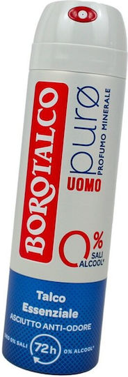 Borotalco Deodorant Uomo Puro 72h în Spray 150ml