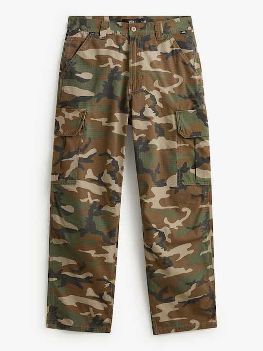 Men's Cargo Baggy Trousers Aluminum Camo