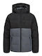 Kids Casual Short Grey Jacket