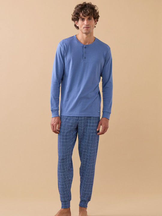 Noidinotte Summer Checked Men's Cotton Pyjamas ...