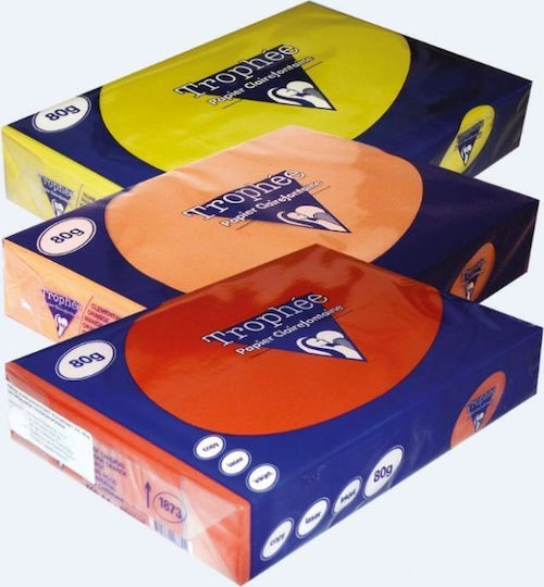 Clairefontaine Printing Paper A4 80gr/m² 500 Sheets Red