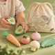 Jabadabado Vegetables in Bag 7 pcs Wooden