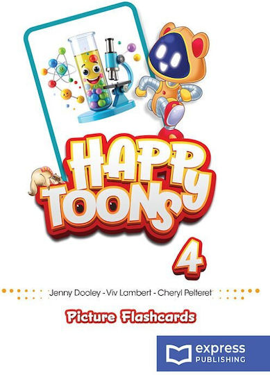 Happytoons 4 Picture Flashcards