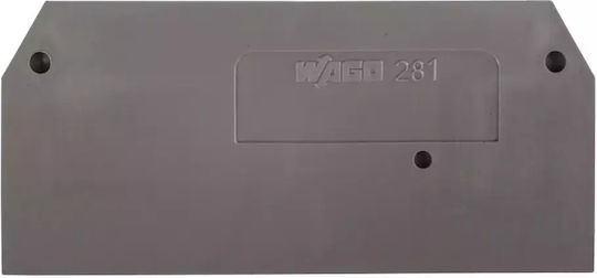 Τερματική Πλάκα Wago Γκρι 281-328 25 Τεμ