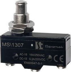 Spamel Microîntrerupător cu împingător lung drept Ms1307