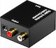 Mozos VICTOR-2 Конвертор RCA 2x женски към Toslink женски