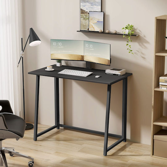 Leobert Computer Büro Holz Schwarz 80x40x75cm