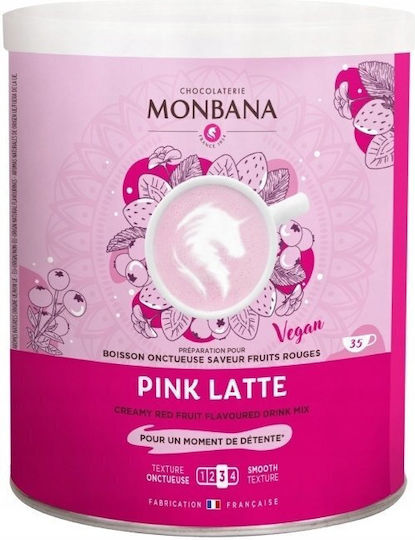 Monbana Pink Latte in Pulver für Latte 500g