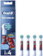 Oral-B Ανταλλακτικά Ηλεκτρικής Οδοντόβουρτσας Toothbrush 4τμχ