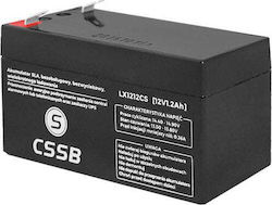 CSSB UPS-Batterie mit Gewicht 1.2Ah und Spannung 12V CSSB UPS-Batterie mit Gewicht 1.2Ah und Spannung 12V