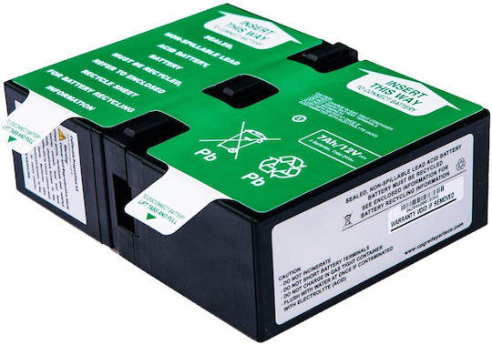 APC APCRBC123-OS UPS-Batterie mit Spannung 24V