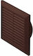 Awenta Lüftungsgitter 14x14cm Quadratisch mit Sieb