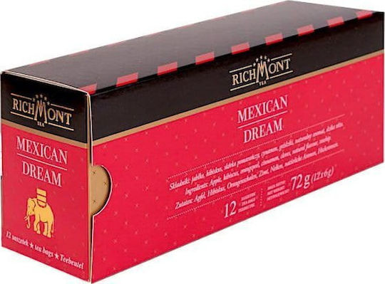 Richmont Bio-Rotes Tee 12 Taschen 6gr