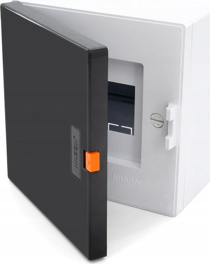 ELS Elektrotechnika Wall Mounted Electrical Fuse Box 1 Row 4 Elements
