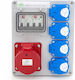 ELS Elektrotechnika Wall Mounted Waterproof Electrical Fuse Box P190xH240xW100mm