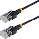 StarTech U/UTP Cat.6a (Gigabit) Καλώδιο Δικτύου Ethernet 4m Μαύρο