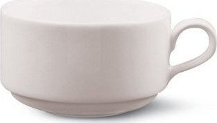 Rak Ceramics Banquet Tasse Kaffee aus Porzellan Weiß 230ml