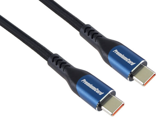 PremiumCord Cablu USB 3.2 USB-C tată - USB-C 100W 0.5m