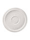 Rak Porcelain Ease Servierplatte aus Porzellan Grau 16,3cm 12 Stück