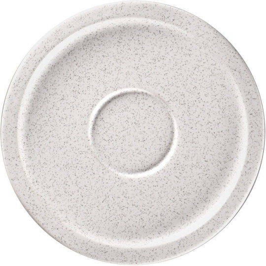 Rak Porcelain Ease Servierplatte aus Porzellan Grau 16,3cm 12 Stück