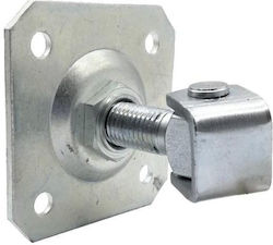 Psg Scharnier 61.019.01 Platte 100x100x4mm Gewinde M20 Verzinktes Aufhängung