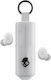 Skullcandy Dime 360 In-ear Bluetooth Handsfree Ακουστικά με Αντοχή στον Ιδρώτα και Θήκη Φόρτισης Λευκά
