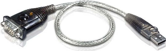 Aten USB 2.0 Cable USB-A male - VGA Διάφανο 0.35m UC232A-AT