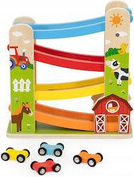 Viga Toys Auto Rutschbahn Bauernhof Viga Toys Auto Rutschbahn Bauernhof