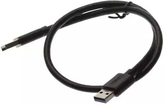 Unitek Cablu USB 3.0 USB-A Masculin - USB-A Masculin Negru 0.5m C14102BK03-0.5M