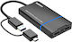 Microconnect MC-USB3.1CHDMIX2-2In1 USB-A / USB-C Male to HDMI Female Converter