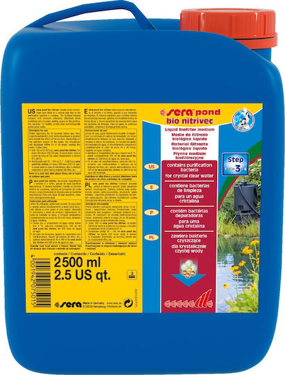 Sera Pond Aquarium-Wasserbehandlung für Wasserreinigung 2500ml 2,8kg