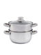 Florina Stainless Steel Shallow Steamer Pot 1.9lt / 18cm
