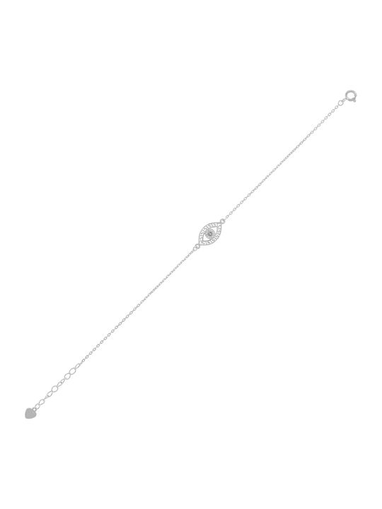 Prince Silvero Damentaschenarmband mit Auge-Des...