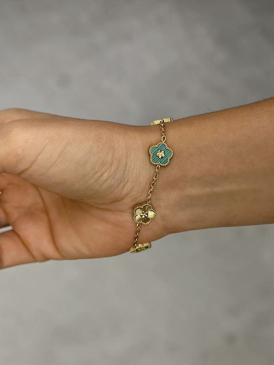 Flower Damen Armband aus Stahl