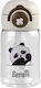Ion8 Kids Water Bottle Made of Tritan Plastic with Straw Panda 360ml