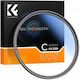 K&F Concept UV Филтър с Диаметър 62mm с HMC Покритие (Multi-Coated) за Фотографски Обективи